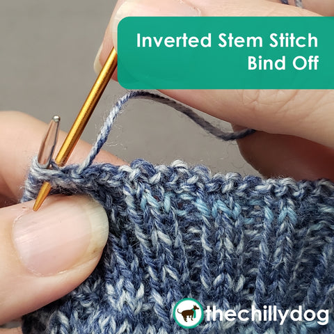 Spindler Socks - Inverted Stem Stitch Bind Off