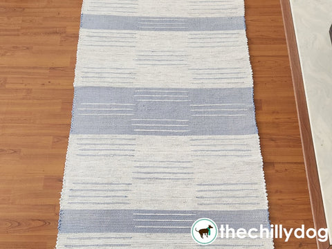Handwoven Rug W2R15 | Saltwater (32x112 in)