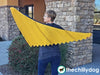 6 Layer Delight Shawl: Knitting Pattern - wingspan view