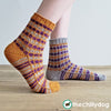 Cubicle Socks Trio Knitting Pattern