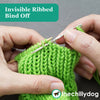 Toe-rific Fingering Socks: Invisible Ribbed Bind Off
