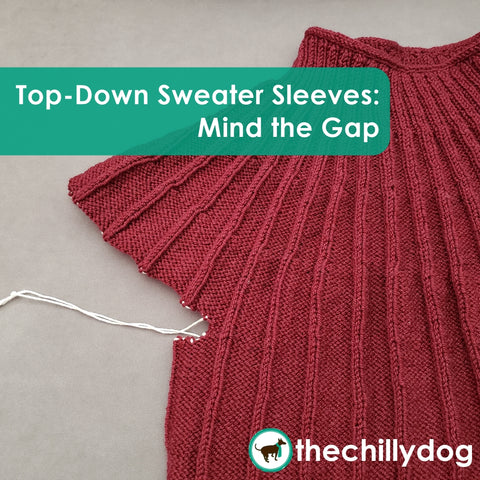 Cereus Sweater: Learn While You Knit - Top-Down Sweater Sleeves Mind the Gap