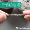 Free Climber Socks Video Tutorial: Learn how to neatly change yarn colors with the Russian join