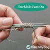 Little Birds Phone Pocket Knitting Pattern: Turkish Cast On Video Tutorial