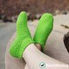 Best Worsted Socks Toe Up - Grass Slipper