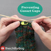 Secret Admirer Socks Video Tutorial: How to prevent gusset gaps