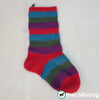 Simply Striped Christmas Stockings - Striped and felted Christmas stocking knitting pattern