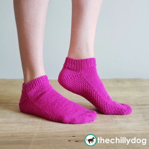 Toe-rific Fingering Socks: toe-up knitting pattern