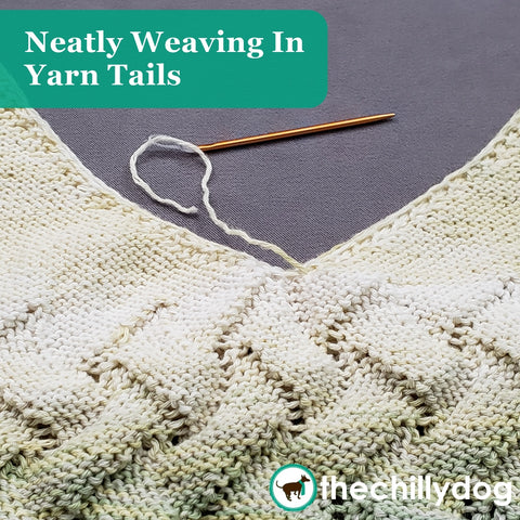 Neatly Weaving in Yarn Tails